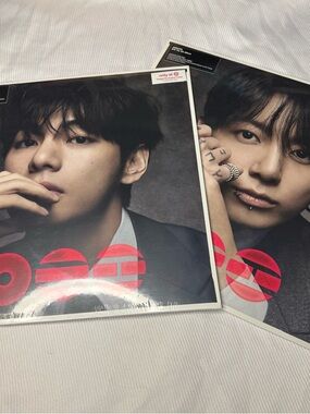BTS ARIRANG Jungkook ORCHID Vinyl & V Velvet Target Exclusive (both NEW, SEALED)